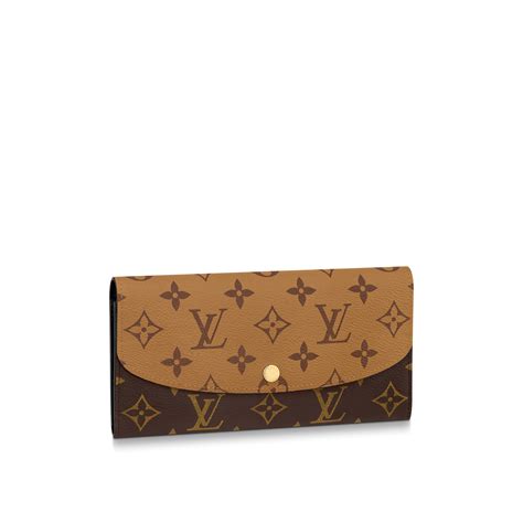 Emilie Wallet Monogram Reverse Canvas .